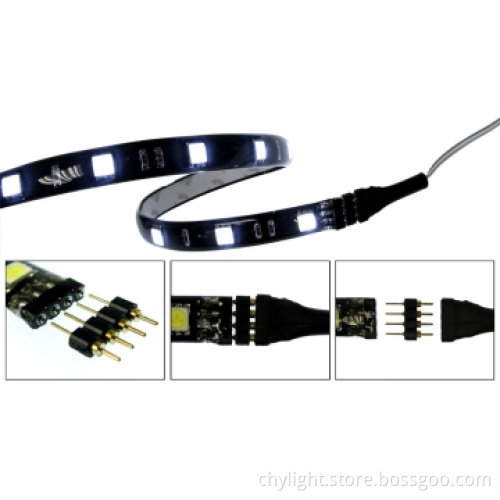 DC12V/24V Car Illumine Lighting 30CM PVC LED White Strip Light